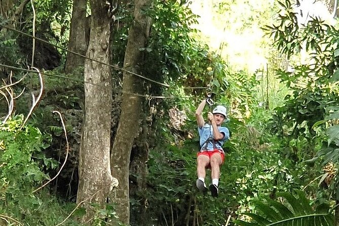 16 Lines Zipline, Cave and Mud Spa Combo Tour with Lunch in Fiji - Starting from Nadi with an easy hotel pickup