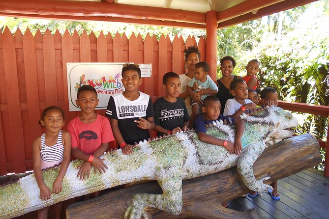 Admission + 2x Zip Line + Unlimited Water Slide Rides - A small Fiji park with several different moods