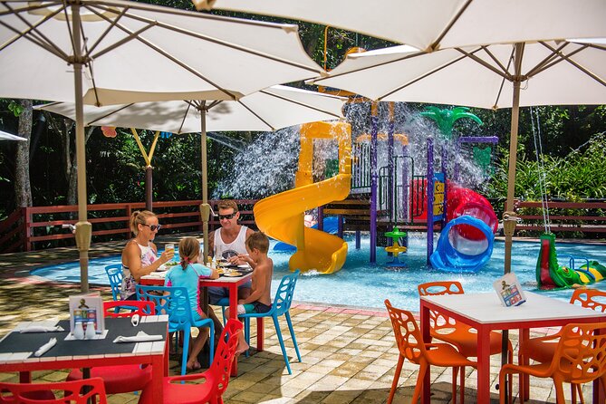 Admission + 2x Zip Line + Unlimited Water Slide Rides - Cool off on the 110-meter water slide