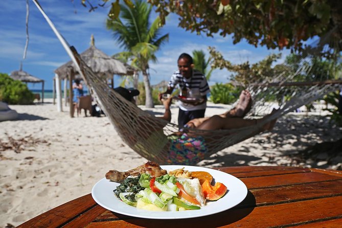 Captain Cook Cruises Fiji - Island and Reef Day Cruise - The BBQ lunch and included drinks