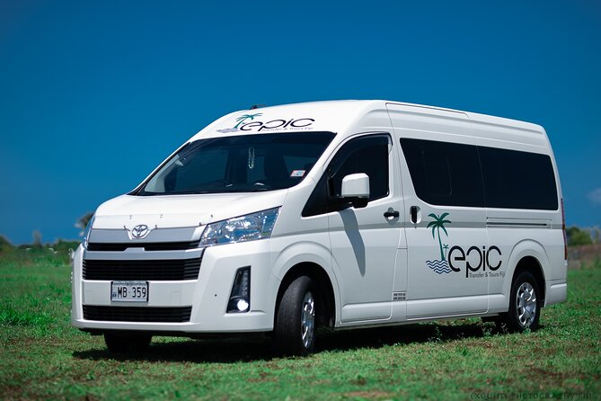 CFC APPROVED Private Arrival Transfer - Nadi Airport to Fiji Marriott, Momi Bay - The 50-minute ride to Momi Bay