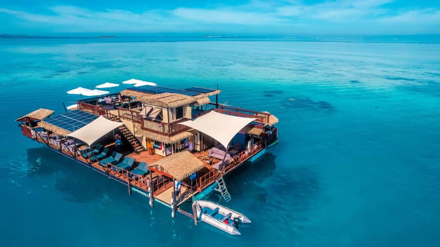 Denarau: Seventh Heaven Floating Bar Day Trip - Swimming, snorkeling, and the included kayak