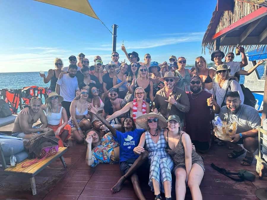 Denarau: Seventh Heaven Floating Bar Day Trip - Music, sun decks, and the floating bar atmosphere