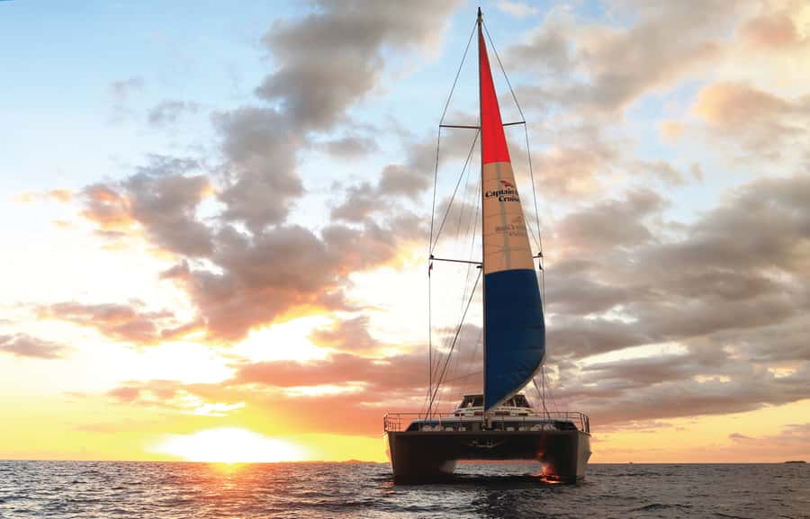 Fiji: Captain Cook Cruises Sunset Dinner Cruise with Lobster - Sailing into Fiji’s Pacific sunset