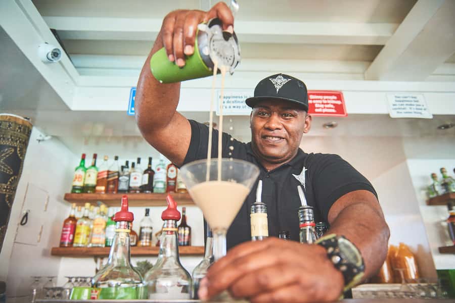 Fiji: Cloud 9 Floating Platform & Water Sports Adventure - The $60 bar tab and what it is really worth