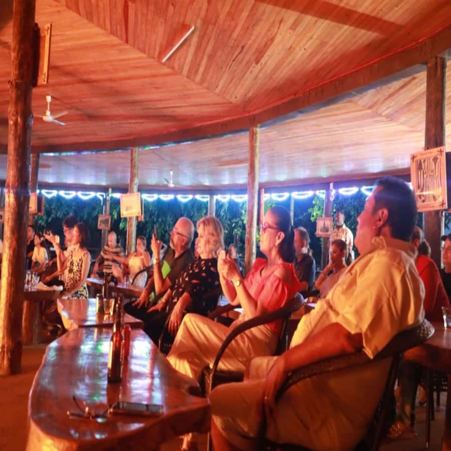 Fiji: Cultural Village Evening Tour with Dinner and Show - Entering the village after sunset