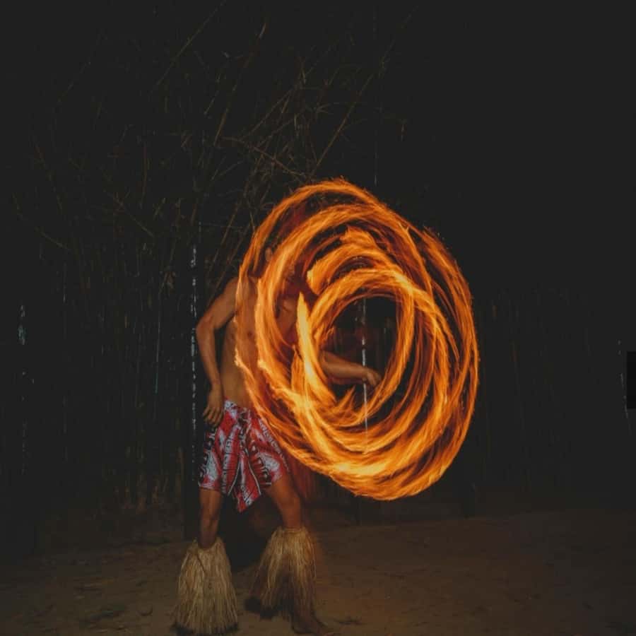 Fiji: Cultural Village Evening Tour with Dinner and Show - Dinner first, then Meke and fire dance