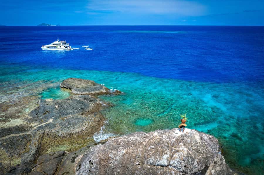 Fiji: Kuata Island Marine Conservation Experience Full Day - Snorkeling through Kuata’s coral gardens