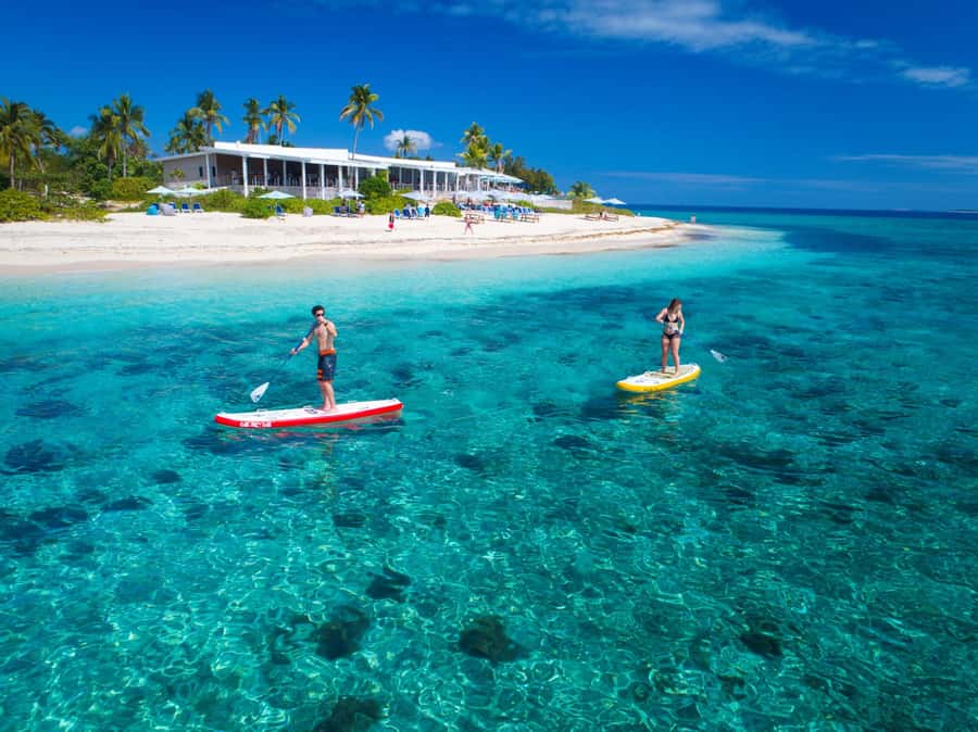 Fiji: Malamala Beach Club Half-Day Trip - The Port Denarau catamaran crossing