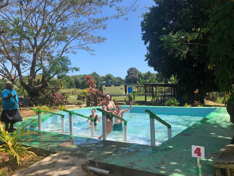 FIJI: Sabeto Hotspring & Mudpool Tours, Tickets & Transfers - Stage one: the natural volcanic mud wrap