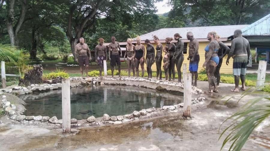 Fiji: Tifajek Mud Pool & Hotspring Tours & Tickets - From pickup to the springs