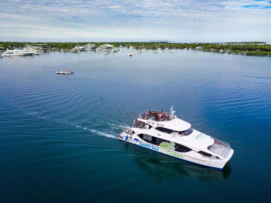 Fiji: Yasawa Islands Explorer Cruise with Lunch - The volcanic cliffs and unusual rock formations