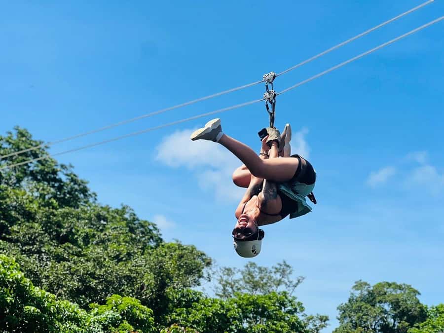 Fiji: Zipline Adventure and Cave Exploration - A 45-minute ride from Nadi to the forest