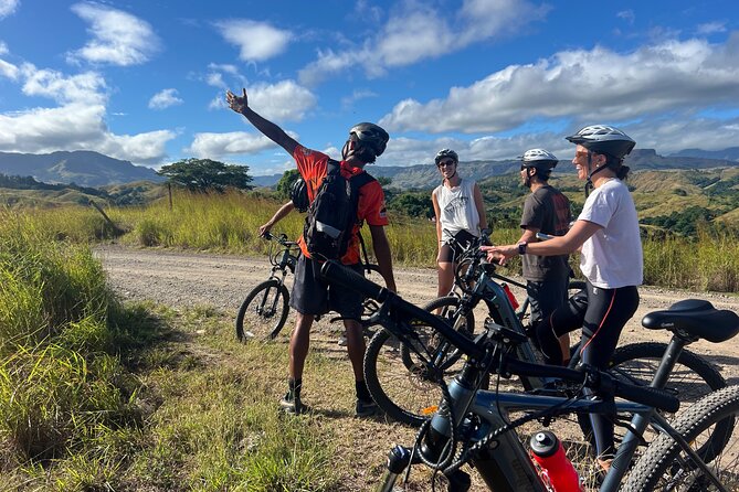 Guided E-bike Tour - Riding through sugarcane country