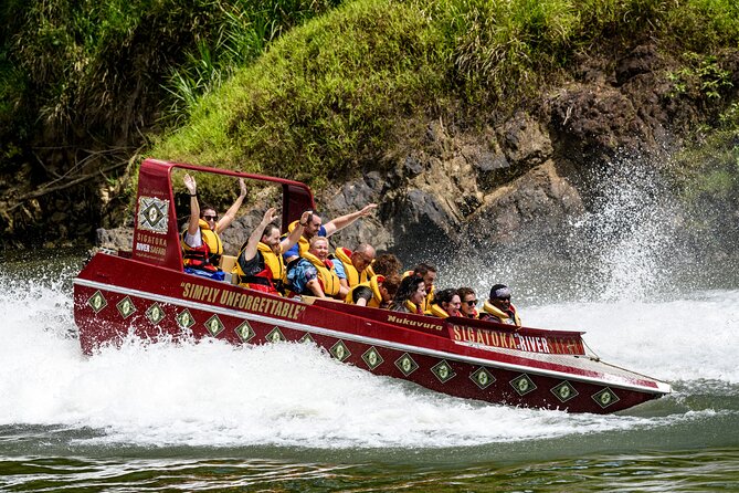 Jet Boat Safari on the Sigatoka River - Getting ready at Nakaracia jetty