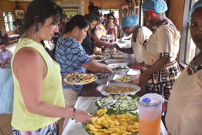 Jewel Of Fiji incl Fijian Village, Waterfall & Lunch Coral Coast - How the $107.59 price compares with the day you get