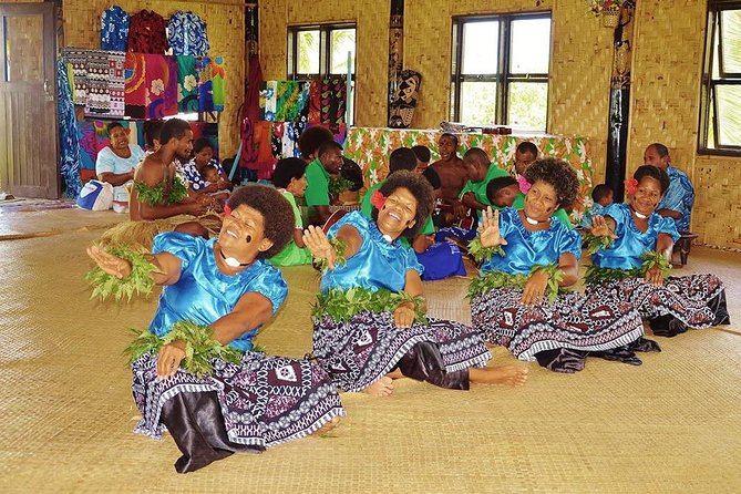 Jewel Of Fiji incl Fijian Village, waterfall & Lunch(Nadi Hotels) - Entering the village meeting house