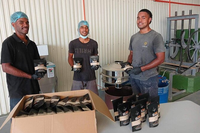 Kava Factory Tour and Flavored Kava Tasting Experience - Meeting the guides and hearing the story