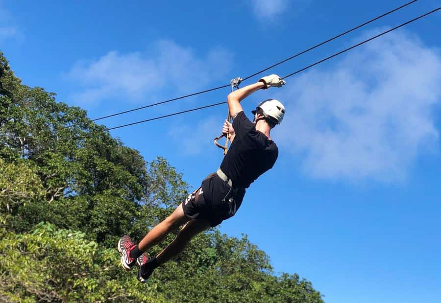 Largest Zipline & Cave Exploration from sigatoka coral coast - Key Points