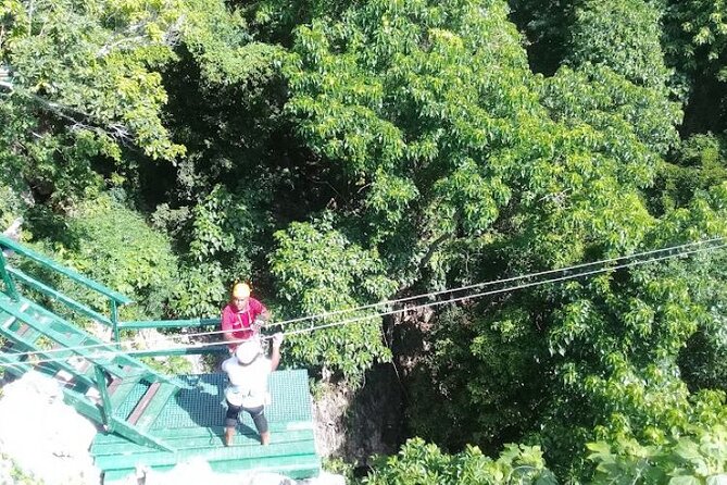 Largest Zipline in South Pacific & Cave Exploration in Nadi - The limestone cave stop