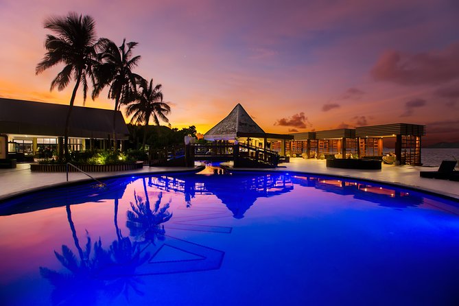 Mana Island Day Trip with Lunch - Pools, lounges, beaches, and the resort setting