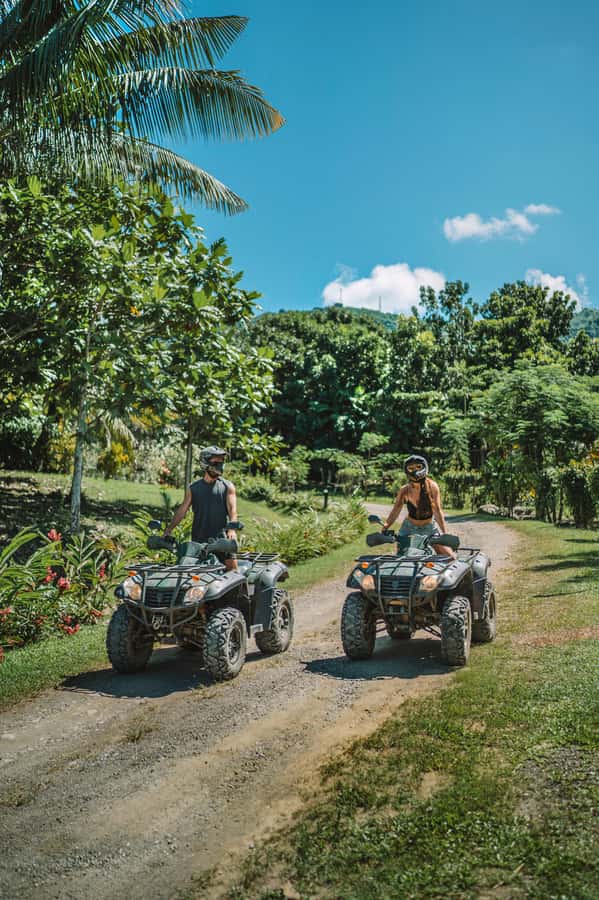 Nadi: Quad Bike ATV Off-Road Adventure Tour with Transfers - A short beach ride finishes the route