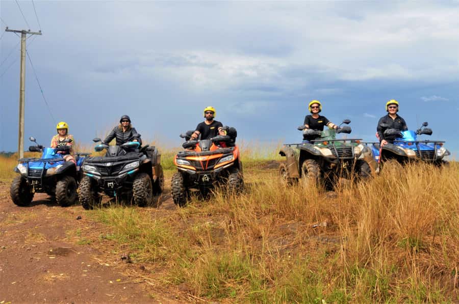 Nadi: Quad Bike ATV Off-Road Adventure Tour with Transfers - The first ride passes Nadi’s Hindu temple