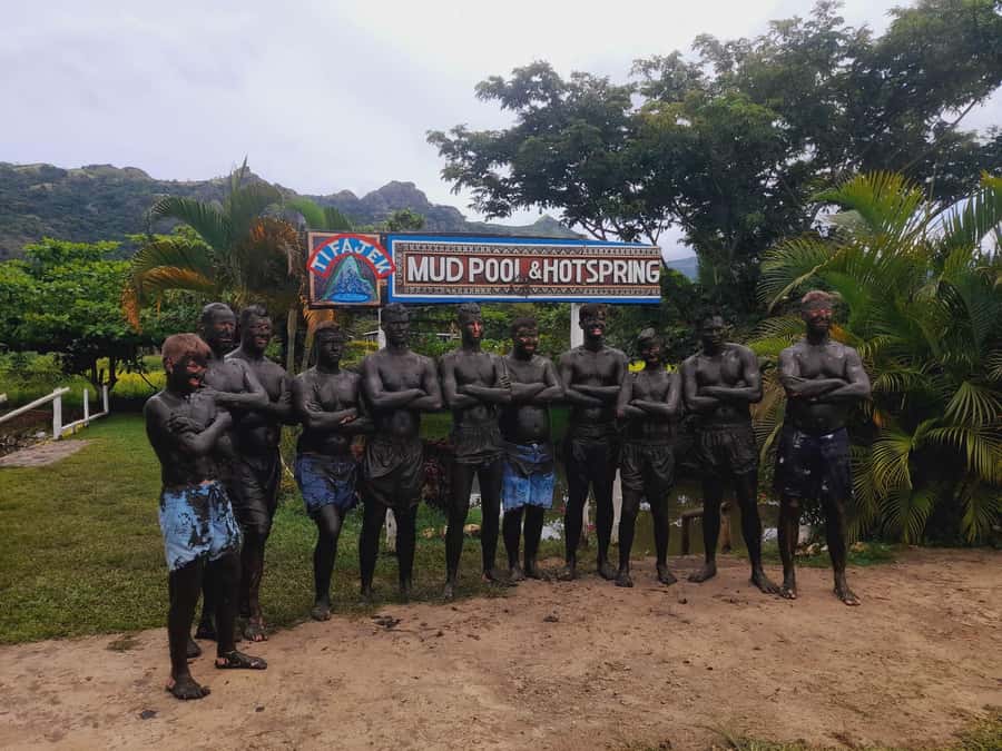 NADI-SABETO: Tifajek Hot Spring and Mudpool Natural Spa - The Drive From Nadi Through Fiji’s Sugar Cane Country