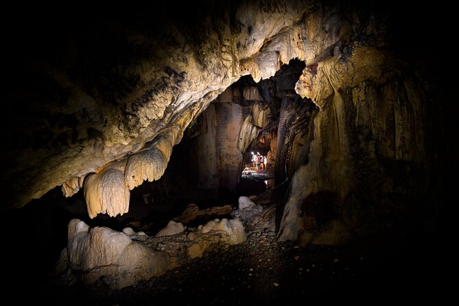 Naihehe Cave Safari in Sigatoka with BBQ Lunch - Wading through the cave system