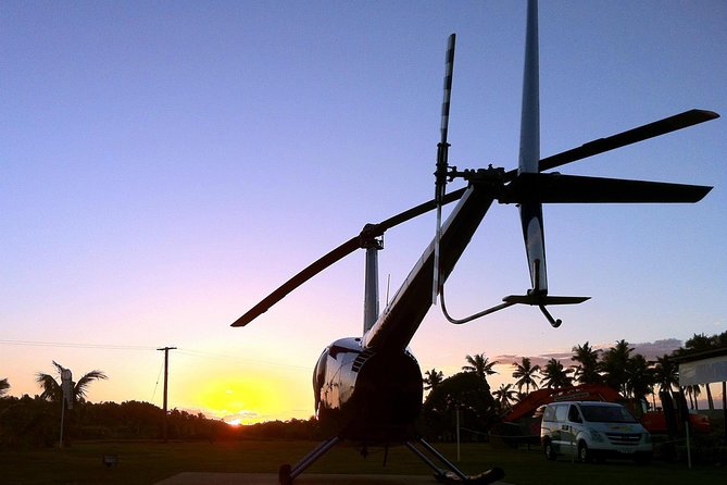 On the Beach Luxury - The helicopter ride along Nadi Bay