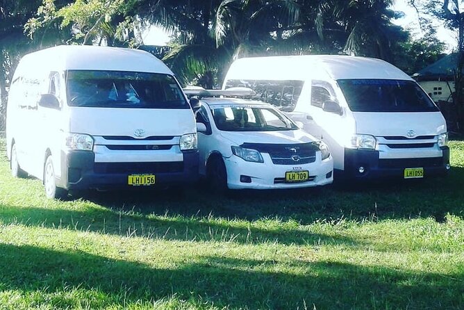 Warwick Fiji /Naviti Resort To Nadi Airport (Private Departure Transfer) - What the private vehicle changes